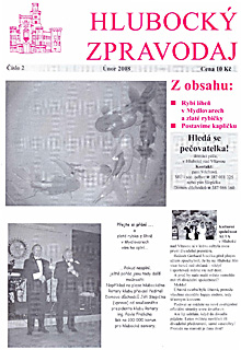 Hlubocký zpravodaj 02/2008